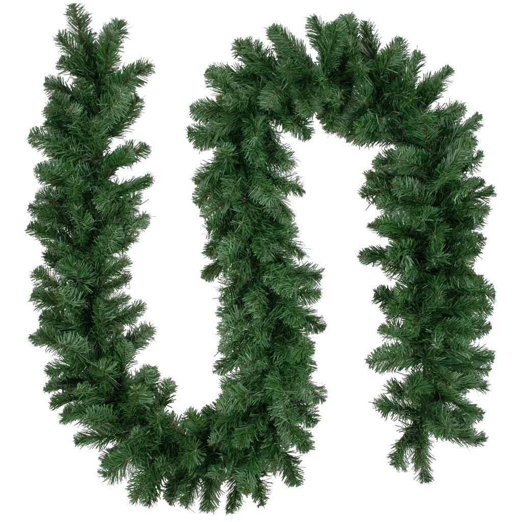 Northlight Colorado Spruce Artificial X-Mas Garland, 9' x 10", Green