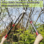 YRTSH Loppers Branch Cutter Heavy Duty Tree Trimmer with Compound Action