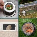 30 Mesh 304 Stainless Steel Mesh Screen, 15.7'' x 295''(40cm x 750cm) Wire Screen Mesh, Rust Free Woven Wire Mesh, Metal Mesh Screen for Air Vents, Garden Covers, Filters, Window Screen