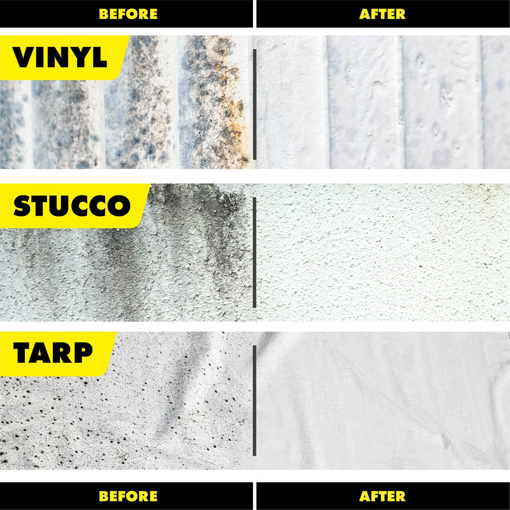 STAR BRITE Professional-Grade Mildew & Mold Stain Remover + Cleaner - Instant Contact Stain Removal, Ideal for Marine & Outdoor Upholstery
