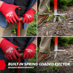 GARDEN WEASEL Stand Up Weed Puller Remover Tool for Dandelion Root Removal
