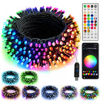 Dazzle Bright 33FT 100 LED Color Changing Christmas Halloween Lights