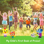 Dance with Jesus Christian Sound Books for Kids - 6 Bible Songs - Christening, Baptism Gifts for Boys and Girls - Religious Toys, Interactive Music Books for Toddlers - Baby Dedication
