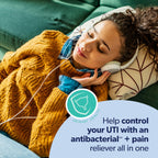 AZO Urinary Tract Defense Antibacterial Protection Helps Control a UTI Until You Can See a Doctor #1 Most Trusted Urinary Health Brand 48 Tablets