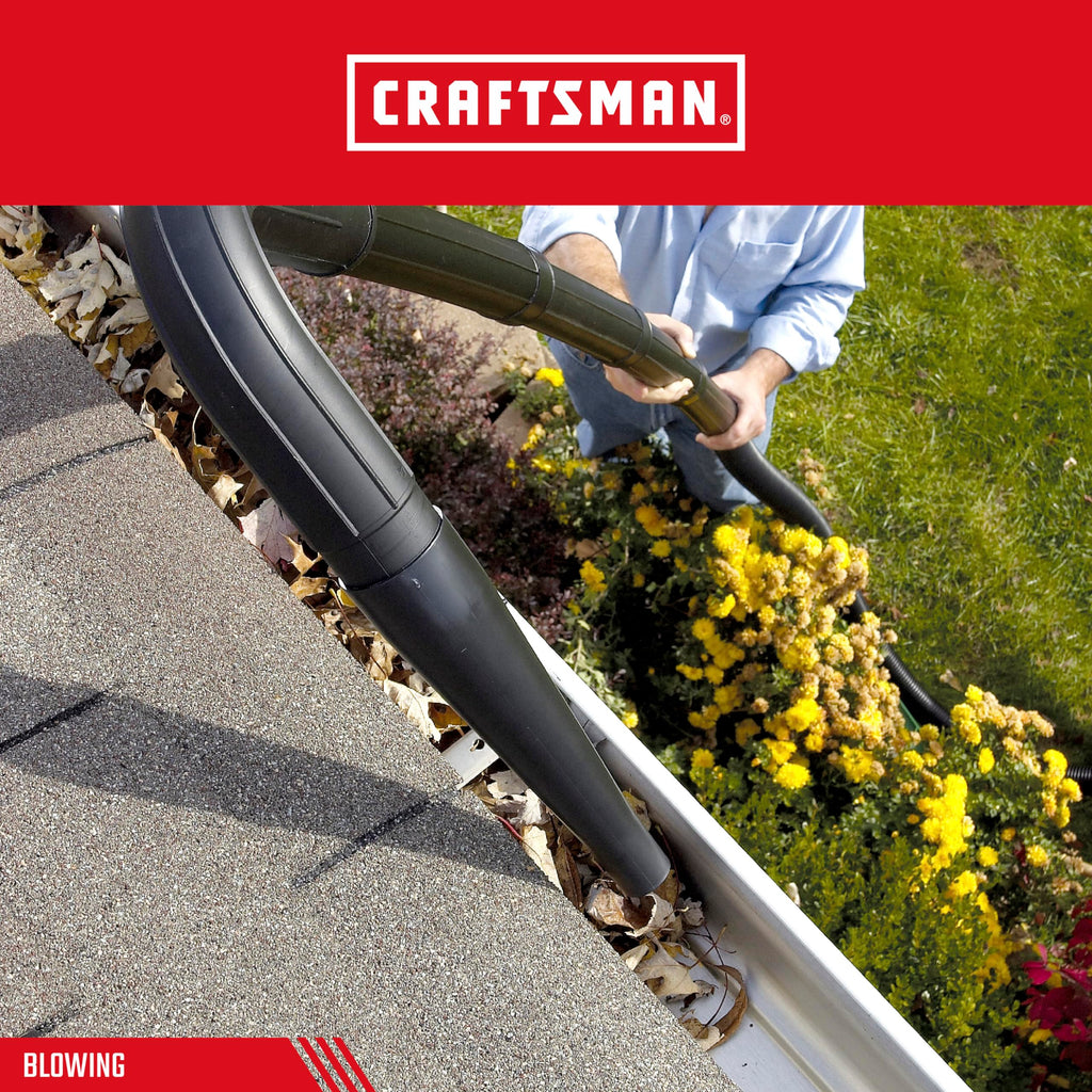 CRAFTSMAN CMXZVBE38640 2-1/2 in. Gutter Cleaning Wet Dry Vac Attachment Kit