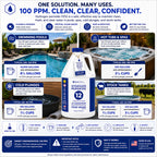 12% Concentrated Food Grade Hydrogen Peroxide (4 Gallons) - Cleaning Solution for Home, Laundry, Bath, Garden and More - derived from 35% Food Grade Hydrogen Peroxide