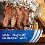 Reynolds Wrap Heavy Duty Aluminum Foil, Heavy Duty Foil Aluminum Roll, Thick Foil for Added Strength, With Easy Open and Close Secure Tab, Extra Wide, 37.5 Sq. Ft.
