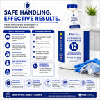 12% Concentrated Food Grade Hydrogen Peroxide (4 Gallons) - Cleaning Solution for Home, Laundry, Bath, Garden and More - derived from 35% Food Grade Hydrogen Peroxide