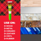 Scotch Super Glue Gel, .07 oz, 2-Pack, Dries Quickly with a Permanent Hold (AD112)