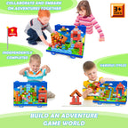 120PCS Magnetic Blocks, Magnetic Building Blocks Cubes, STEM Toy for Kid