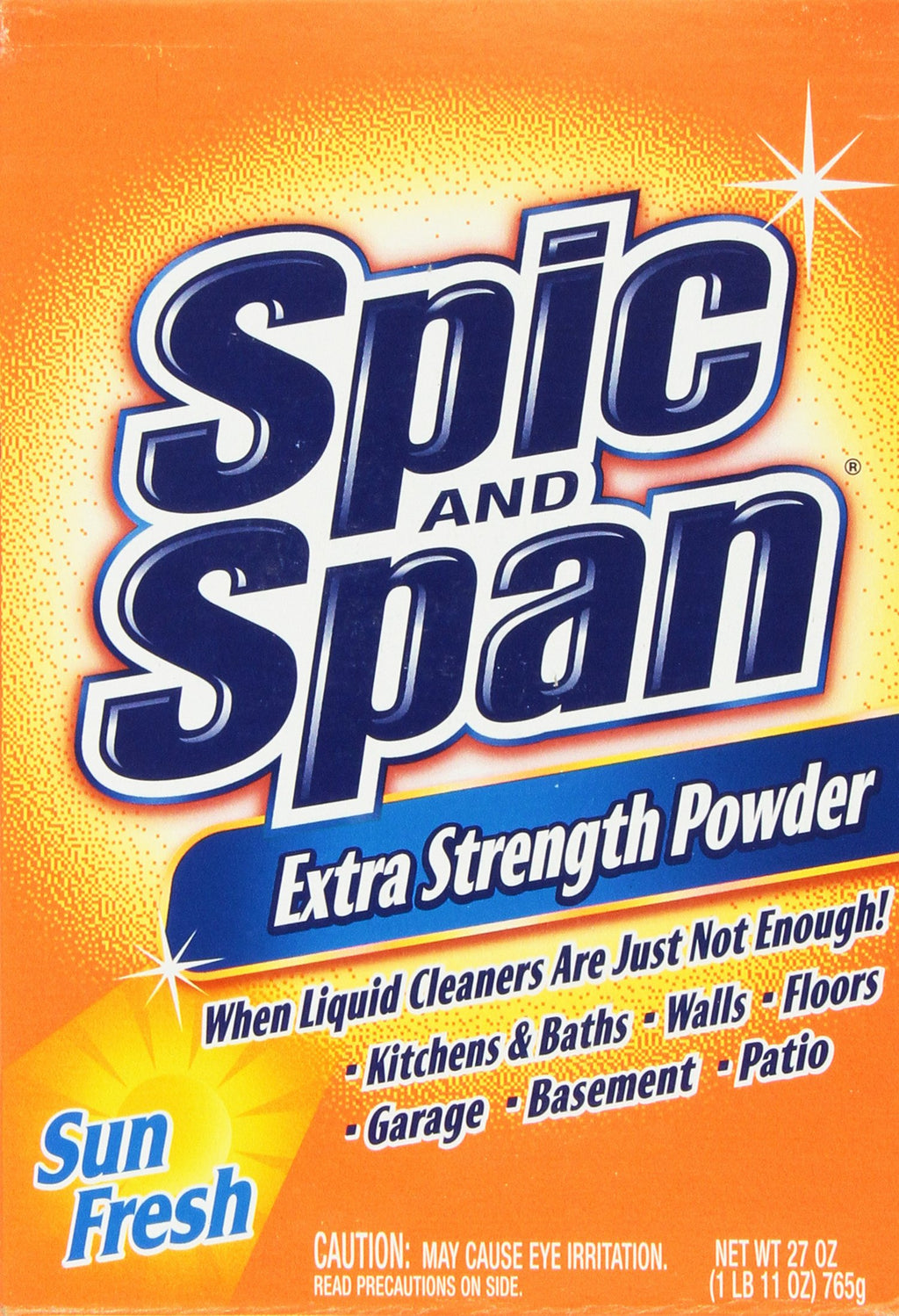Spic and Span® Extra Strength Powder: Sun Fresh 27 OZ