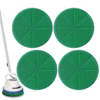 4-Pack 12" Microfiber Carpet Bonnet Pads for Oreck Orbiter ORB550MC