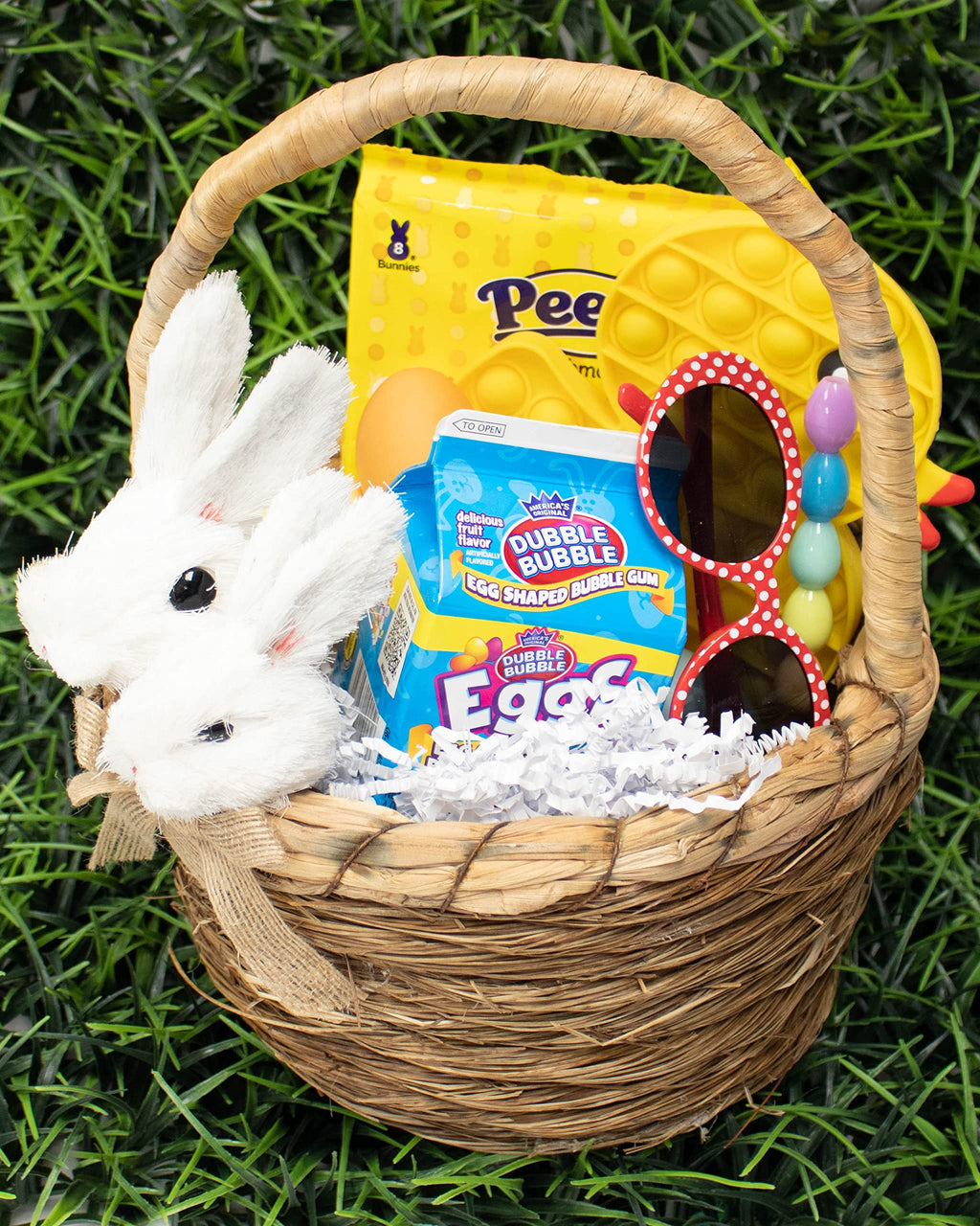 MagicWater Crinkle Cut Paper Gift Basket Filler - 2 LB - White