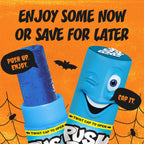 Push Pop Halloween Candy Lollipops, 24 Count, Assorted Party Favors