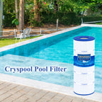 Cryspool® 08050 Filter Compatible with Hayward CCX1500RE(CC 1500 E), X-Stream 150, PXST150, 817-0150n, C-8316, FC-1286, 150 Sq. Ft Pool Filter Cartridge, 1 Pack