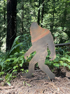 SQUATCH METALWORKS Bigfoot Walking Spike (Lawn Spike) - Lawn and Garden Ornament - Bigfoot/Sasquatch/Yeti Gift - Cold Rolled Steel - Made and Manufactured in USA