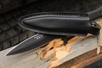 Smith & Wesson SWHRT9B 9in High Carbon S.S. Fixed Blade Knife with 4.7in Dual Edge Blade and TPE Handle for Outdoor, Tactical, Survival,EDC, Multi
