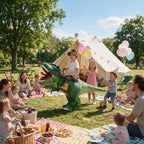 Inflatable Dinosaur Costume for Kids,Blow Up Halloween T Rex Suit (2-3Yrs)