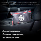 Reusable Car Dehumidifier Bag (2 Pack) Rechargeable Dehumidifier bags for Car, Trucks, and RVs - Prevent Damp & Moisture on Windscreens - Leakproof Moisture Absorber for Car and Home