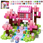 GobiDex 100PCS Magnetic Blocks Kid Building Toys for 3+ Years Old Girls, Upgraded STEM Sensory Gifts for Princess, Kids Magnets Game for Toddler