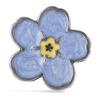 Danforth Forget-Me-Not Lapel Pin | Pewter Handcrafted in USA