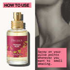 Pacifica Beauty, Persian Rose Clean Fragrance Spray Perfume, Made with Natural & Essential Oils, Fresh Rose Scent, Vegan + Cruelty Free, Phthalate-Free, Paraben-Free, Gifts for Her, 29 ml. 1 fl. oz