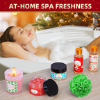 Skincare Advent Calendar 2026 for Adult Women - 24 Days of Beauty, Bath and Body Gift Set with Lotions, Scrub, Bath Bombs - Christmas Gift Basket for Girlfriend, Wife, Mom, Teen Girls