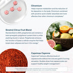 Youtheory Daily Fat Burner - Supports Body Composition & Metabolism - with Citrus Fruit Blend, Chromium & Cayenne Extract - Gluten, Soy & Dairy Free - 60 Vegetarian Capsules