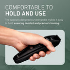 Panasonic Beard Trimmer for Men Cordless Precision Power, Hair Clipper with Comb Attachment and 19 Adjustable Settings, Washable, ER-SB40-K, 0.5-10mm lengths, 1 Pack