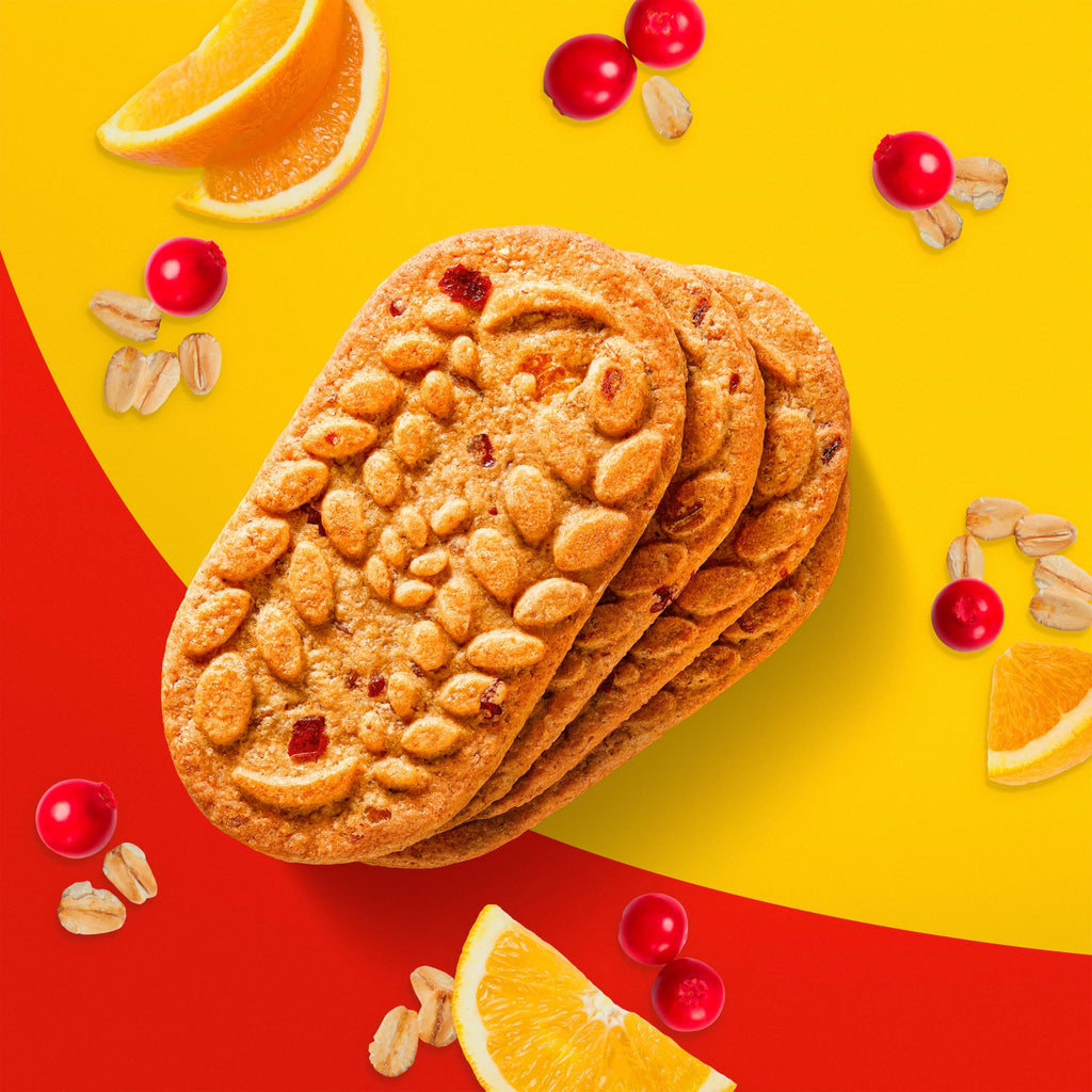 belVita Breakfast Bars Biscuits, Cranberry Orange, 30 Packs