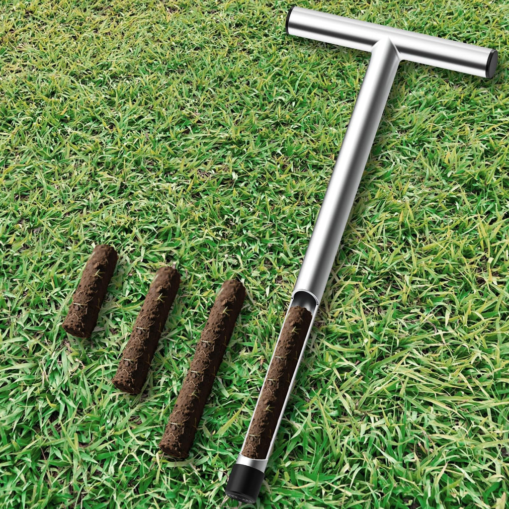ForoGore 17 Inch Stainless Steel Soil Sampler Probe