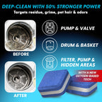 Washing Machine Cleaner New Ultra Pro Tablets 50% Stronger Formula for Pet - 56 Pack, HE Front & Top Load, Washer Deep Cleaning, Remove Tough Pet Hair, Odors, Residue & Grime, No Dander Build-up
