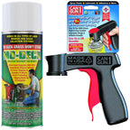 Mo Deck Lawn Mower A Nonstick Spray with CanGun1 – Pressurized Deters Grass & Clipping Buildup Reduces Clumping, Protects Deck from Corrosion, Easy Metal-Safe Spray-On by Flyleaf PRO (3 Cans - 11 oz.)