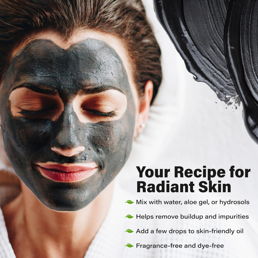 Activated Charcoal Powder Bulk - 1.75 lbs. Jar, Coconut - Food Grade Kosher Non-GMO - Teeth Whitening, Facial Mask and Soap Making. Promotes Natural Detoxification and Helps Digestion