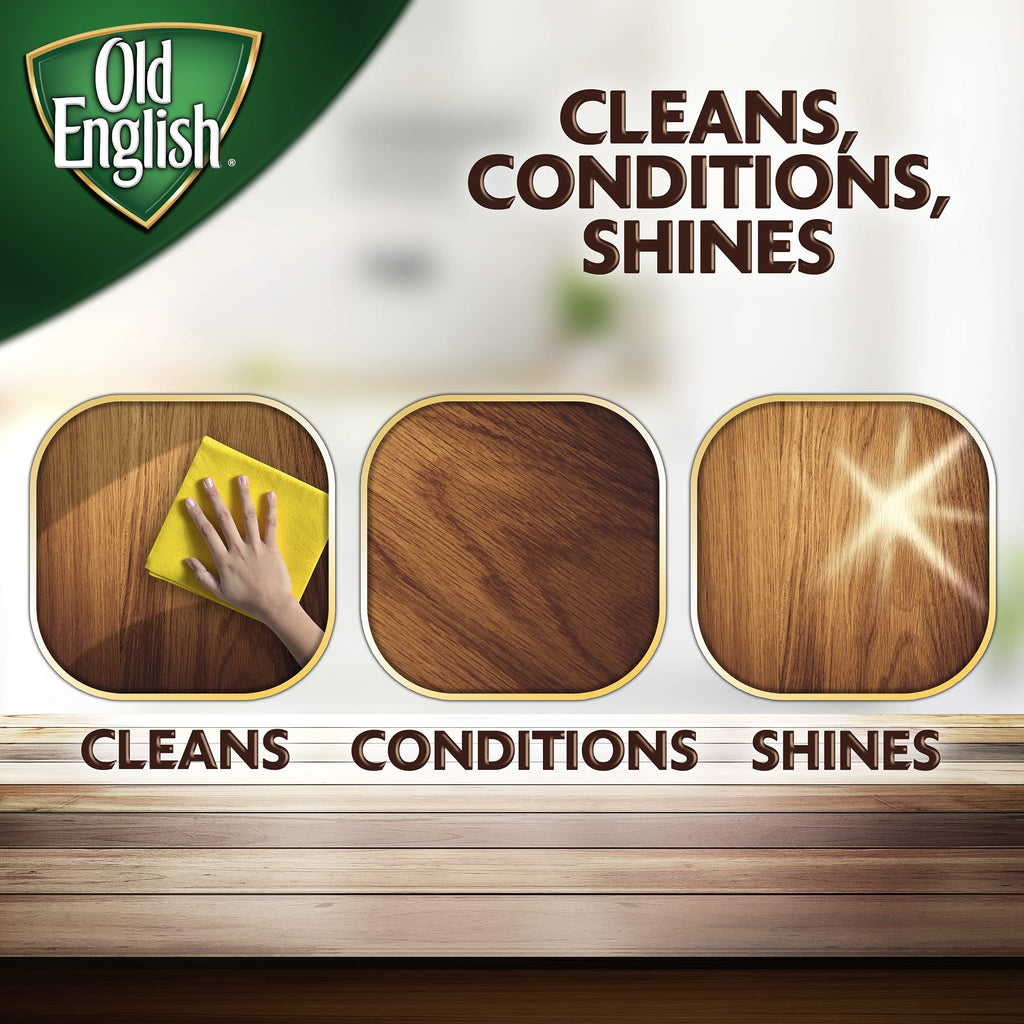 Old English 0-62338-07325-5 Lemon Oil Furniture Polish, 96 fl oz. (Pack of 6)