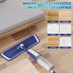Spray Wet Mops for Floor Cleaning: Hardwood Floor Mop 2 Bottles Refillable