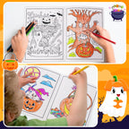 90shine 60PCS Halloween Coloring Books Bulk Party Favors for Kids