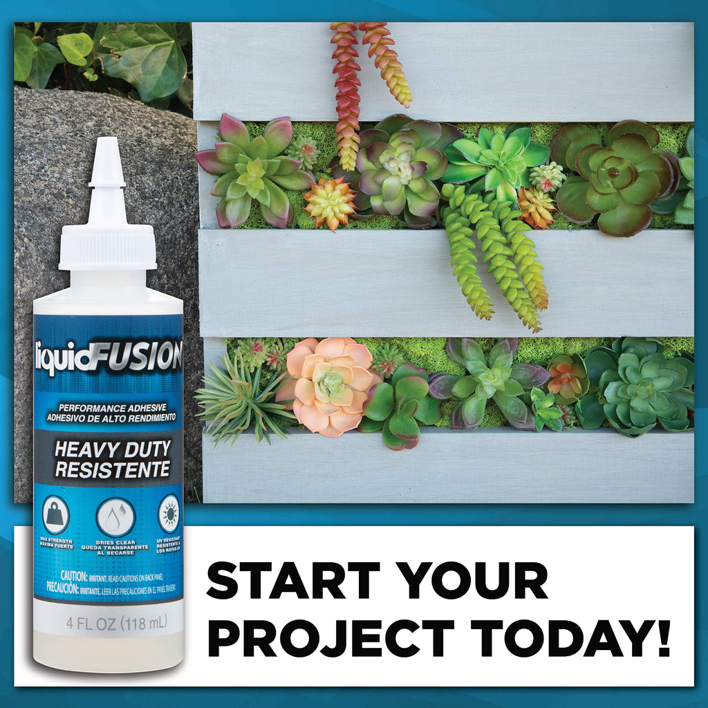 Aleene's Liquid Fusion Heavy-Duty Glue 4 fl oz, Maximum Strength, NonToxic & Dries Clear, Ideal for Rhinestone Crafts, Diamond Art, Glitter