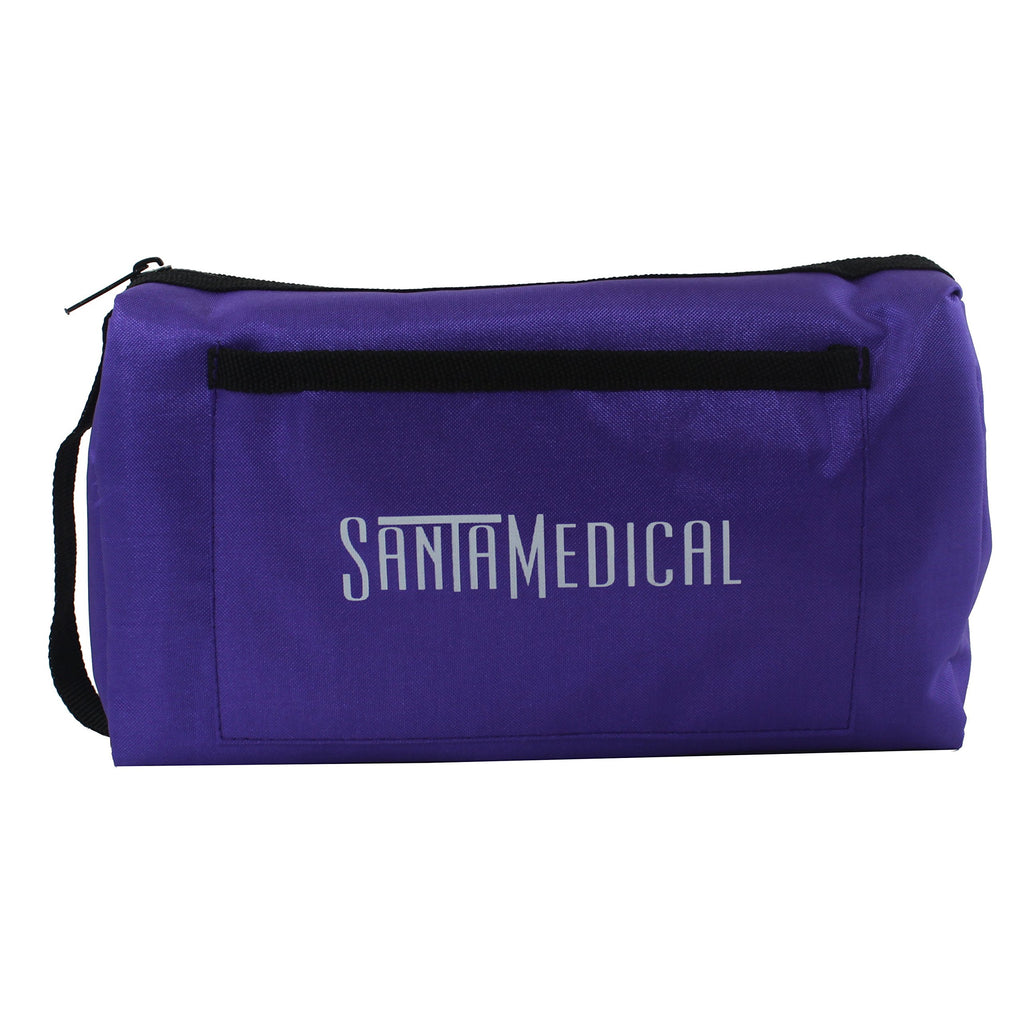 Santamedical Adult Deluxe Aneroid Sphygmomanometer with Stethoscope - Blood Pressure Cuff Durable and Carrying Case - Manual Blood Pressure Cuff Purple