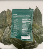 320 + Premium Soursop Graviola Dried Leaves Tea, 320 + Whole Soursop Leaves, Graviola, Guanabana, Hoja Guanabana - 120 g