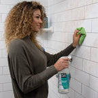 BETTER LIFE Bathroom Cleaner - Tea Tree Bathtub & Shower Cleaner Spray for Glass and Tile - Foaming Mold and Mildew Remover for Tub Works on Hard Water Stains - 1 Gal Refill