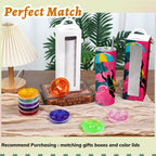 Joyclub 20 oz Sublimation Tumbler Blank 16 Pack Flat Edge Skinny Straight