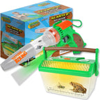 Nature Bound Bug Catcher Vacuum with Light Up Critter Habitat Case | Eco-Friendly Outdoor Toys for Kids | Includes Vacuum and Cage | Bug Vacuum for Kids Toy | Bug Catcher Vacuum