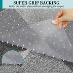 BesWin Office Chair Mat for Carpet, 30" x 48", Clear