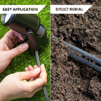 Wirefy 16/2 Low Voltage Landscape Wire 50 ft | Low Voltage Landscape Lighting Wire | Pure Copper | Outdoor Direct Burial | 16-Gauge 2-Conductor 50 Feet