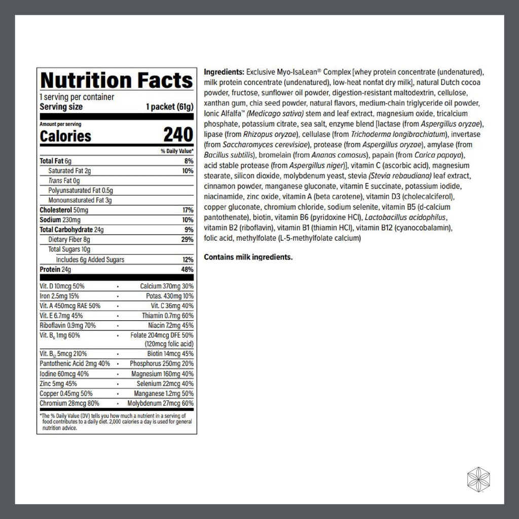 Isagenix IsaLean Shake - 24 g Protein - Ready-to-Drink Meal Replacement Powder - Supports Healthy Metabolism & Lean Muscle Growth