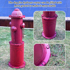 Dog Fire Hydrant Pee Post, 22.4" H Fake Fire Hydrant for Dogs to Pee on