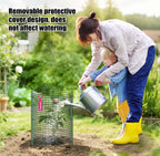 6 Set Wire Plant Protector from Animals - 12"x16" 18Pcs Metal Mesh