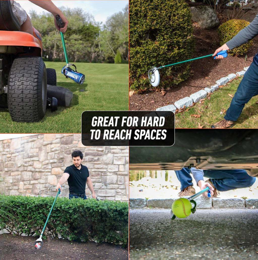 Unger Professional 36” Nifty Nabber, Reacher Grabber Tool, Trash Picker Upper, Built-In Magnet and Ergonomic Grip, Outdoor Claw Pickup for Yard Clean Up, Reaching Assist for Seniors