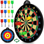 Dart Board - 12pcs Magnetic Darts - Excellent Indoor Game and Party Games